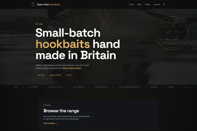 Taylor Made Hookbaits
